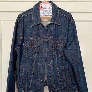 GAP Blue Jeans Denim Trucker Jacket Men's Size M